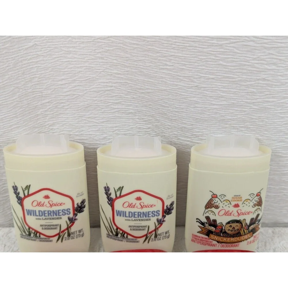 Old Spice - Wilderness Antiperspirant Deodorant for Men Lavender - 2.6 Oz 3 Pack